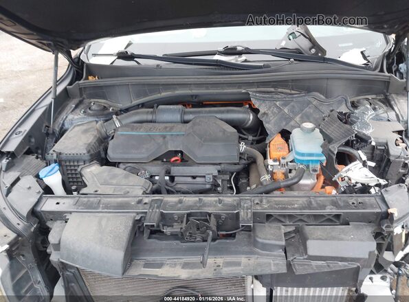 KNDRH4LG9M5045222 2021 KIA SORENTO HYBRID Синий Вид сзади