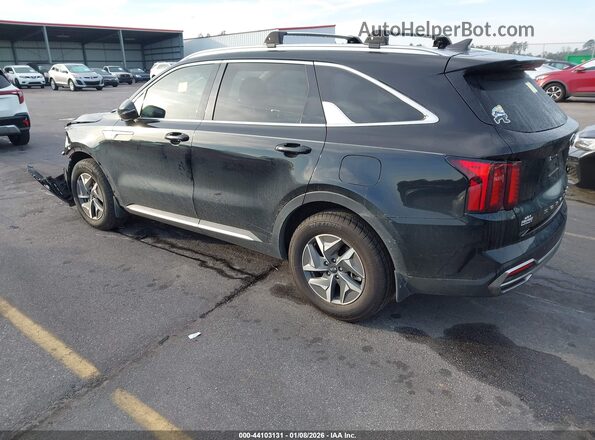 KNDRH4LG9M5050856 2021 KIA SORENTO HYBRID Черный Задняя левая четверть