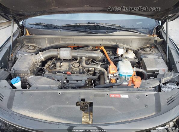 KNDRH4LG9M5050856 2021 KIA SORENTO HYBRID Черный Вид сзади