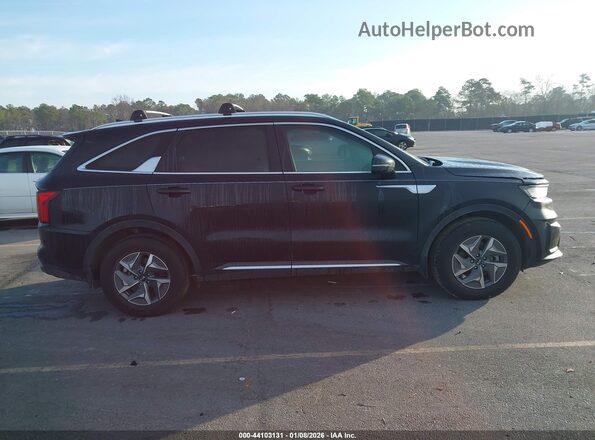 KNDRH4LG9M5050856 2021 KIA SORENTO HYBRID Черный Вид задней части салона