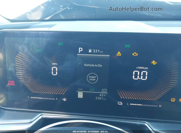 KNDRHDJG2S5423221 2025 KIA SORENTO HYBRID Black Widok tylnych siedzeń