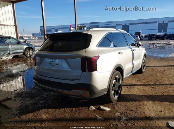 KNDRHDJG7S5350069 2025 KIA SORENTO HYBRID Серый Задняя правая четверть