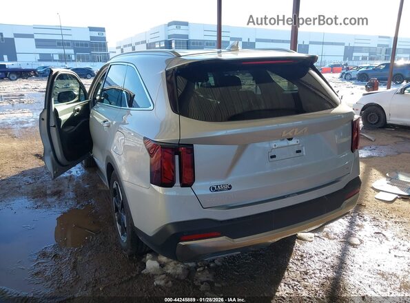 KNDRHDJG7S5350069 2025 KIA SORENTO HYBRID Серый Задняя левая четверть
