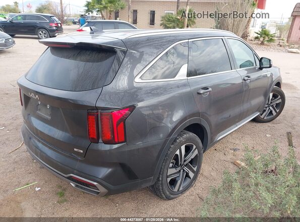 KNDRHDLG5P5174031 2023 KIA SORENTO HYBRID Gray Rear right