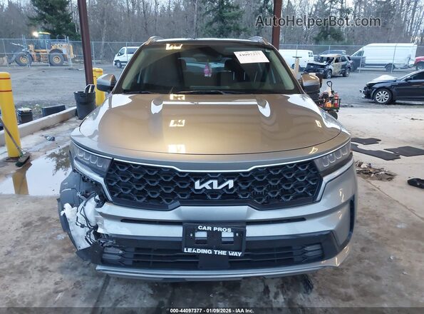 KNDRHDLG7P5130662 2023 KIA SORENTO HYBRID Gray Widok zestawu wskaźników