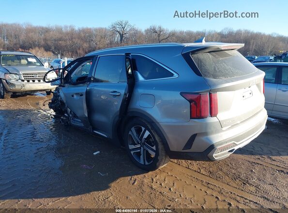 KNDRKDLG2P5208993 2023 KIA SORENTO HYBRID Серебряный Задняя левая четверть