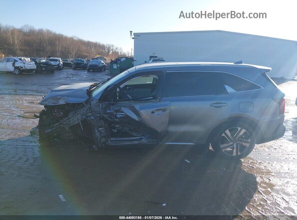 KNDRKDLG2P5208993 2023 KIA SORENTO HYBRID Серебряный Панорамный вид салона 360°