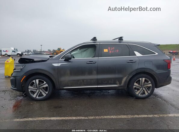 KNDRKDLG5P5176959 2023 KIA SORENTO HYBRID Gray Панорамний вид салону 360°