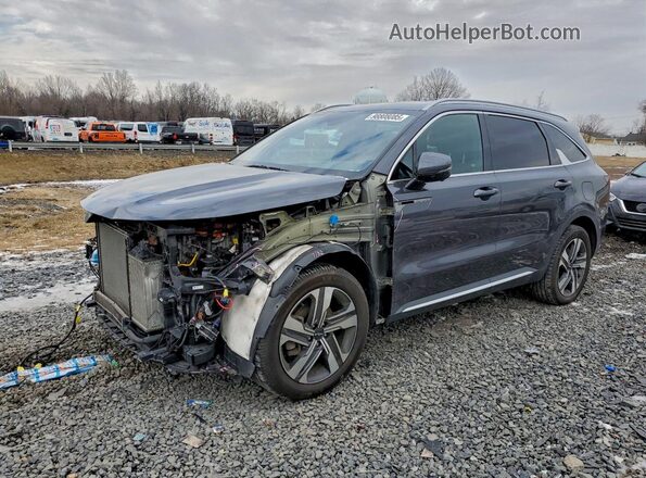 KNDRMDLH4N5063990 2022 KIA SORENTO Серый Передняя левая четверть