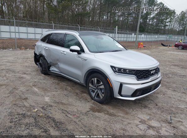 KNDRMDLH6R5247446 2024 KIA SORENTO PLUG-IN HYBRID Silver Delantero derecho