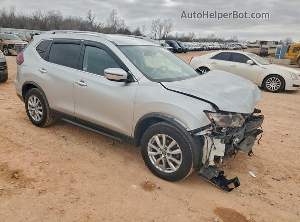 KNMAT2MT0KP531267 2019 NISSAN ROGUE Серебряный Передняя правая четверть