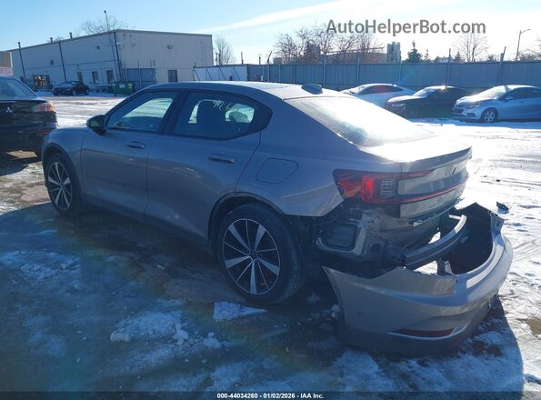 LPSED3KA2ML025450 2021 POLESTAR 2 Gray Rear left