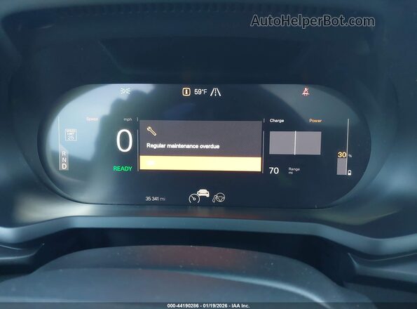 LPSED3KA5NL055690 2022 POLESTAR 2 Черный Вид задних сидений