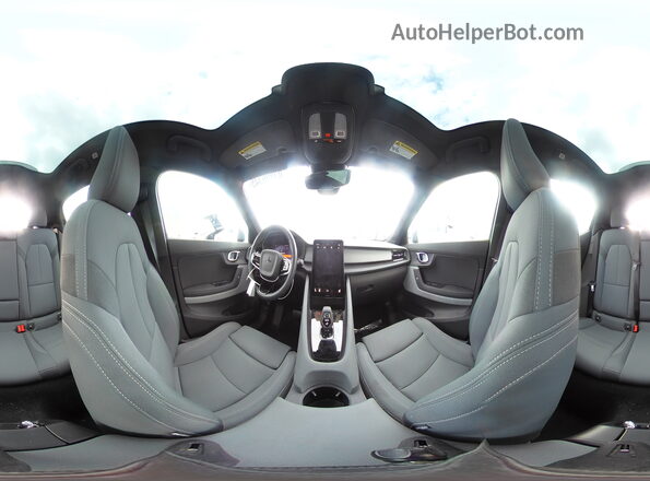 LPSED3KA9NL058365 2022 POLESTAR 2 Серый Панорамный вид салона 360°