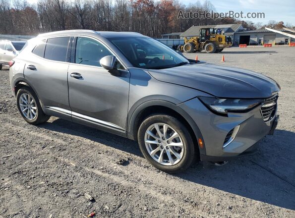 LRBAZLR41MD071187 2021 BUICK ENVISION Silver Delantero derecho
