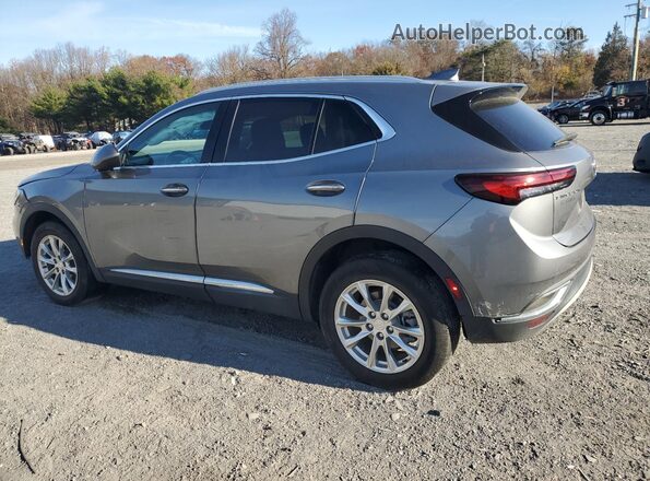 LRBAZLR41MD071187 2021 BUICK ENVISION Silver Trasero izquierdo