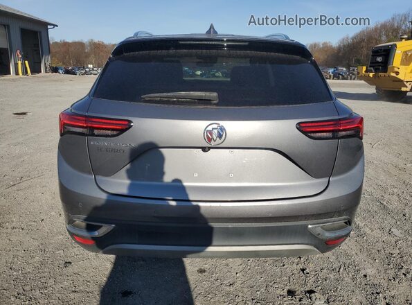 LRBAZLR41MD071187 2021 BUICK ENVISION Silver Vista trasera