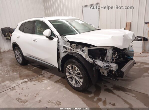 LRBAZLR43ND165315 2022 BUICK ENVISION White Przód prawy
