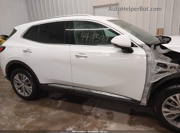 LRBAZLR43ND165315 2022 BUICK ENVISION White Widok wnętrza 360 stopni