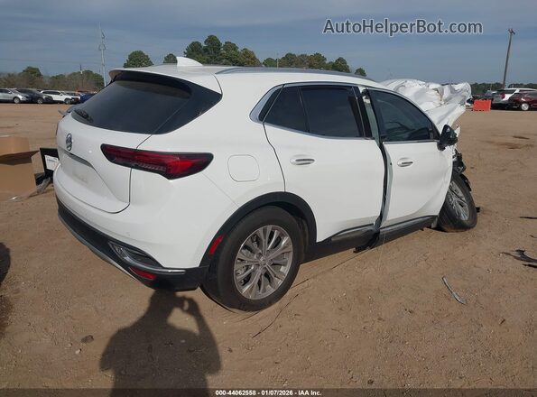 LRBAZLR48ND072743 2022 BUICK ENVISION White Tył prawy