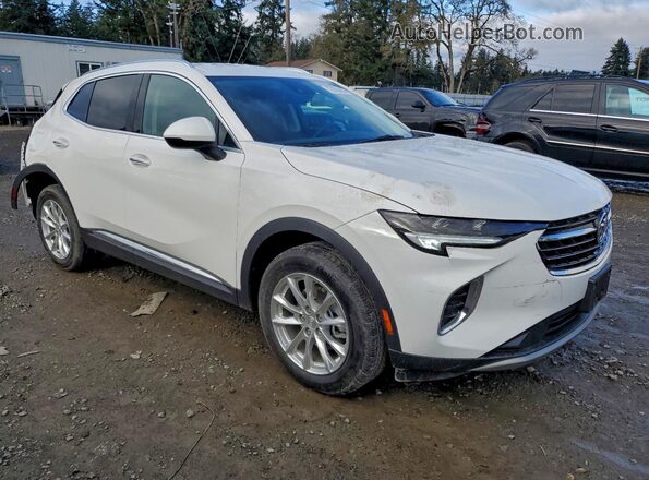 LRBAZLR49MD103609 2021 BUICK ENVISION White წინა მარჯვენა