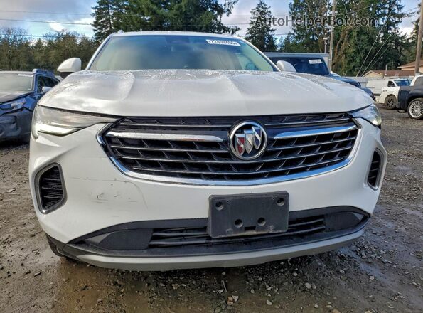 LRBAZLR49MD103609 2021 BUICK ENVISION White წინა ხედი