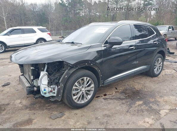 LRBAZLR4XND161200 2022 BUICK ENVISION Черный Передняя левая четверть