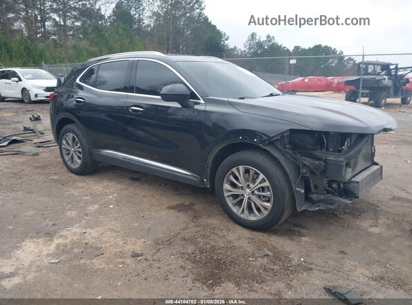 LRBAZLR4XND161200 2022 BUICK ENVISION Черный Передняя правая четверть