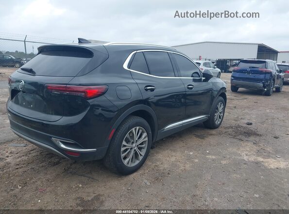 LRBAZLR4XND161200 2022 BUICK ENVISION Черный Задняя правая четверть