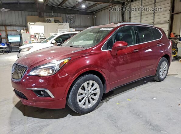 LRBFX1SA5JD007049 2018 BUICK ENVISION Красный Передняя левая четверть