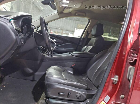 LRBFX1SA5JD007049 2018 BUICK ENVISION Красный Вид салона спереди