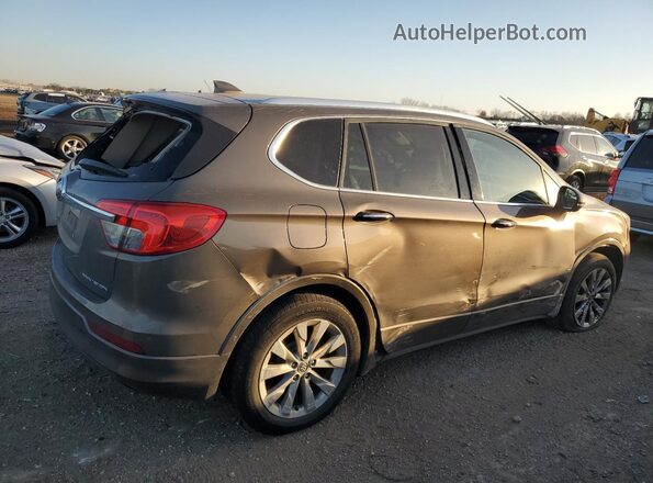 LRBFX1SA6JD008484 2018 BUICK ENVISION Gray Trasero derecho