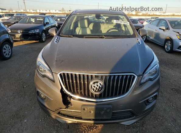 LRBFX1SA6JD008484 2018 BUICK ENVISION Gray Vista frontal