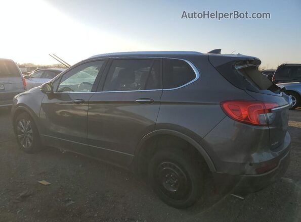 LRBFX1SA6JD008484 2018 BUICK ENVISION Gray Trasero izquierdo