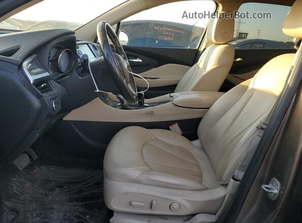LRBFX1SA6JD008484 2018 BUICK ENVISION Gray Vista interior delantera