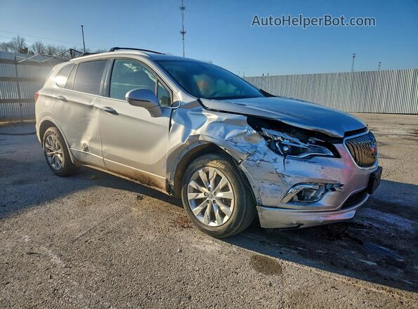 LRBFX1SA9JD080859 2018 BUICK ENVISION Silver Delantero derecho