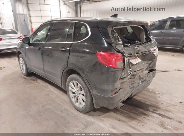 LRBFX2SA6JD018339 2018 BUICK ENVISION Черный Задняя левая четверть