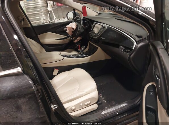 LRBFX2SA6JD018339 2018 BUICK ENVISION Черный Вид салона спереди