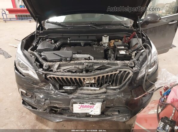 LRBFX2SA6JD018339 2018 BUICK ENVISION Черный Вид сзади