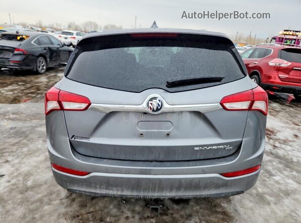 LRBFX2SAXLD150488 2020 BUICK ENVISION Silver Вид ззаду