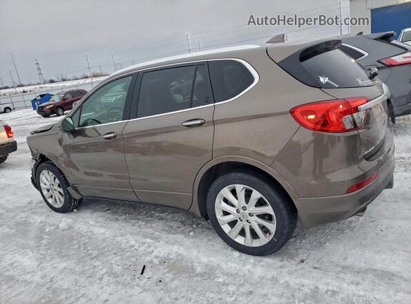 LRBFX3SX0JD010196 2018 BUICK ENVISION Коричневый Задняя левая четверть