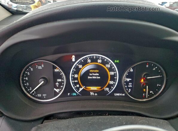 LRBFX3SX0JD010196 2018 BUICK ENVISION Коричневый Вид щитка приборов