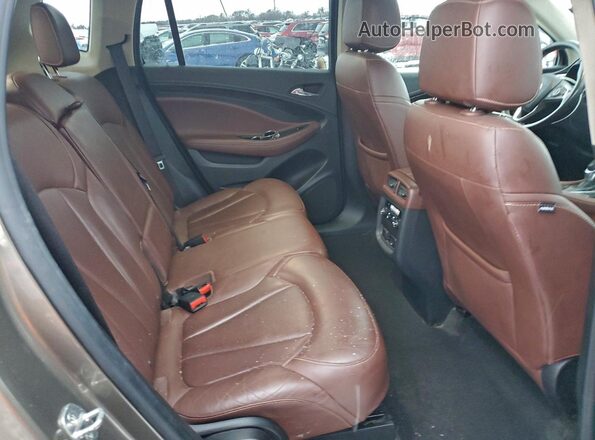 LRBFX3SX0JD010196 2018 BUICK ENVISION Коричневый Вид задней части салона