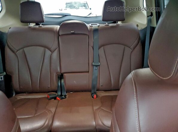LRBFX3SX0JD010196 2018 BUICK ENVISION Коричневый Вид задних сидений