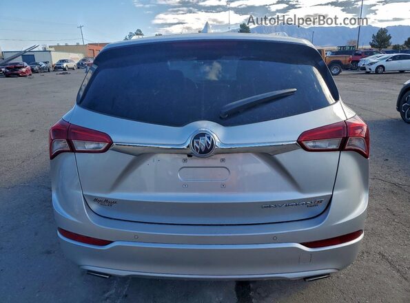 LRBFX3SX3KD030301 2019 BUICK ENVISION Silver Вид ззаду