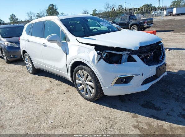 LRBFX4SX8JD004281 2018 BUICK ENVISION Белый Передняя правая четверть