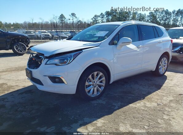 LRBFX4SX8JD004281 2018 BUICK ENVISION Белый Передняя левая четверть