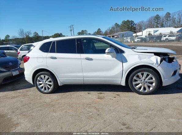 LRBFX4SX8JD004281 2018 BUICK ENVISION Белый Вид задней части салона