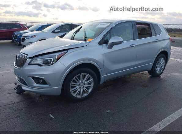 LRBFXASA5HD023567 2017 BUICK ENVISION Silver Przód lewy
