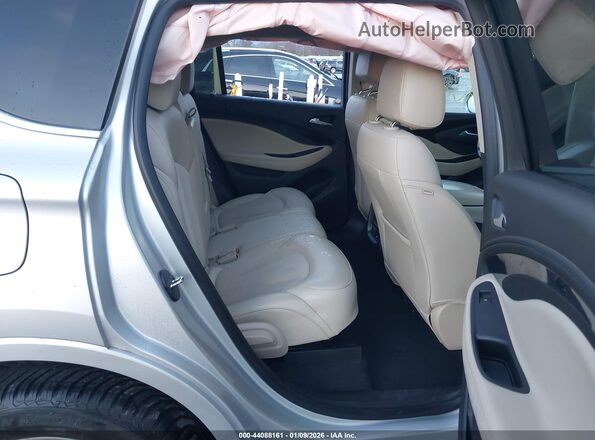 LRBFXASA5HD023567 2017 BUICK ENVISION Silver Widok naklejki z numerem VIN